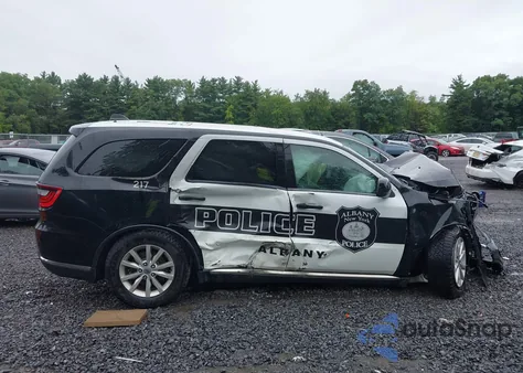2019 Dodge Durango Pursuit Awd from USA, damaged, VIN 1C4SDJFT5KC781572
